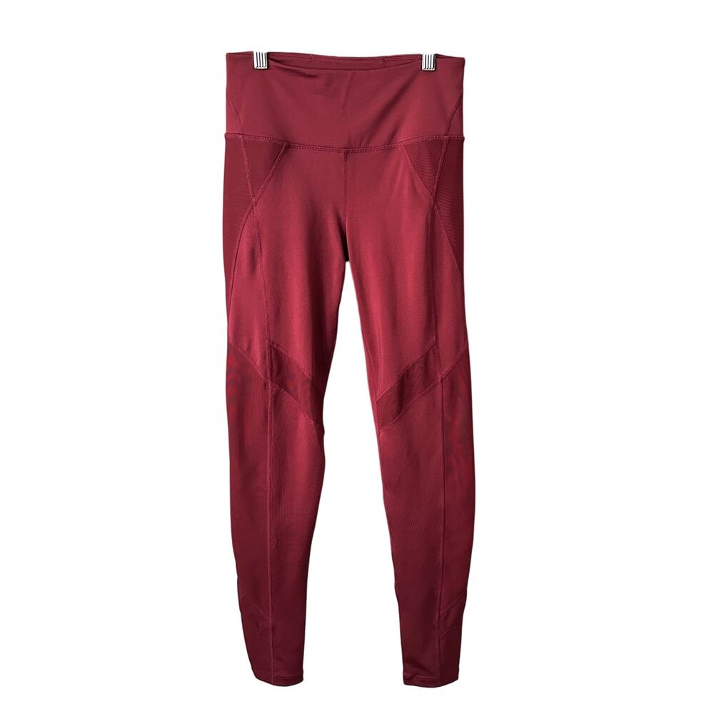 Free People Movement Wine Mesh Lira Leggings Small